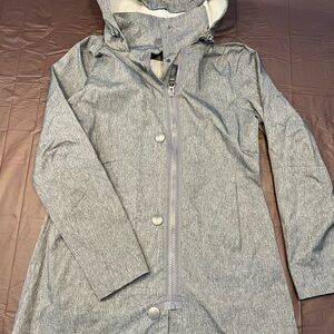 MPG Heathered Gray Women's Raincoat